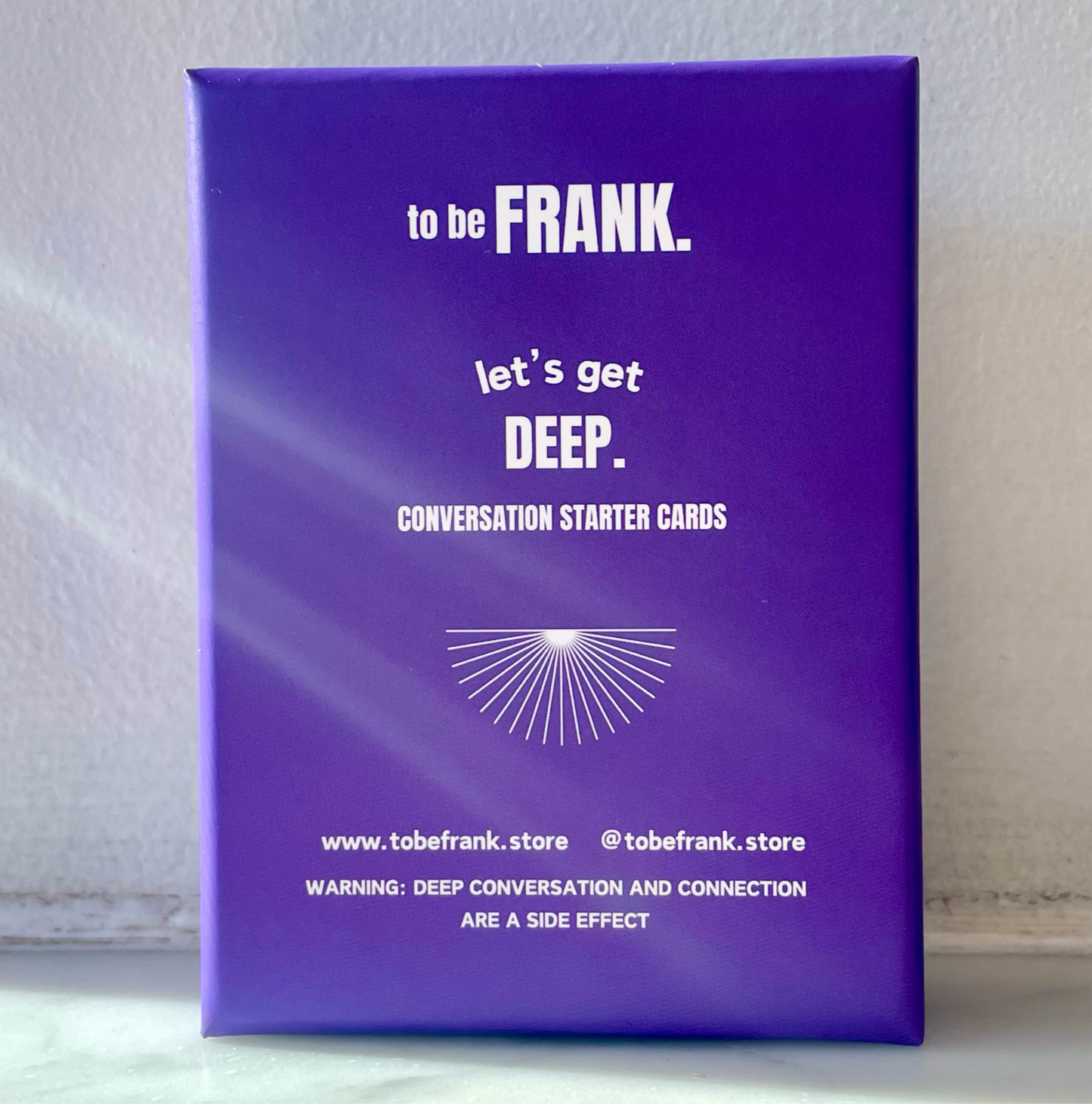 let's get deep... conversation starter cards
