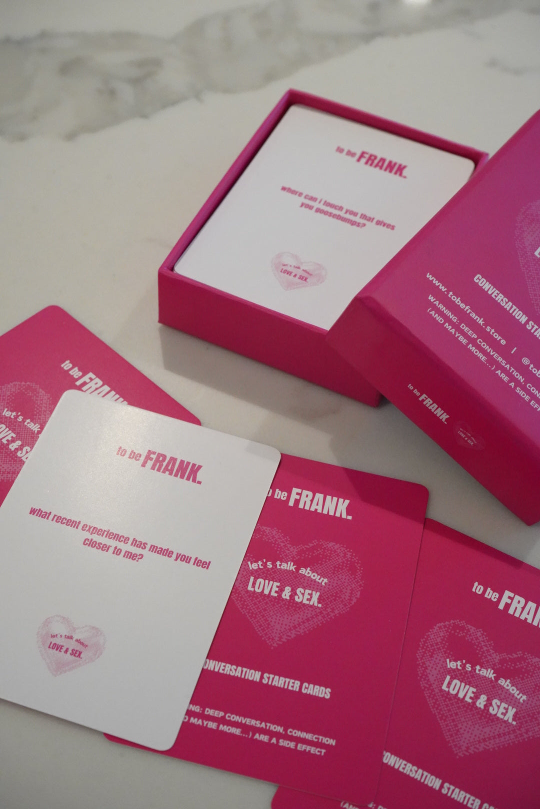 let's talk about love & sex... conversation starter cards