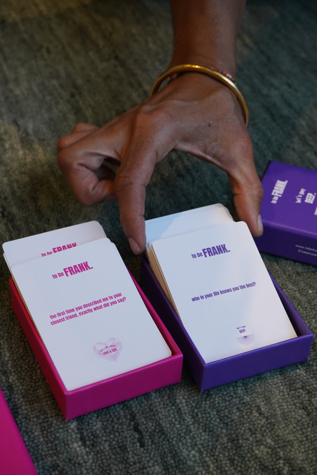 to be FRANK. bundle... let's get deep & let's talk about love & sex