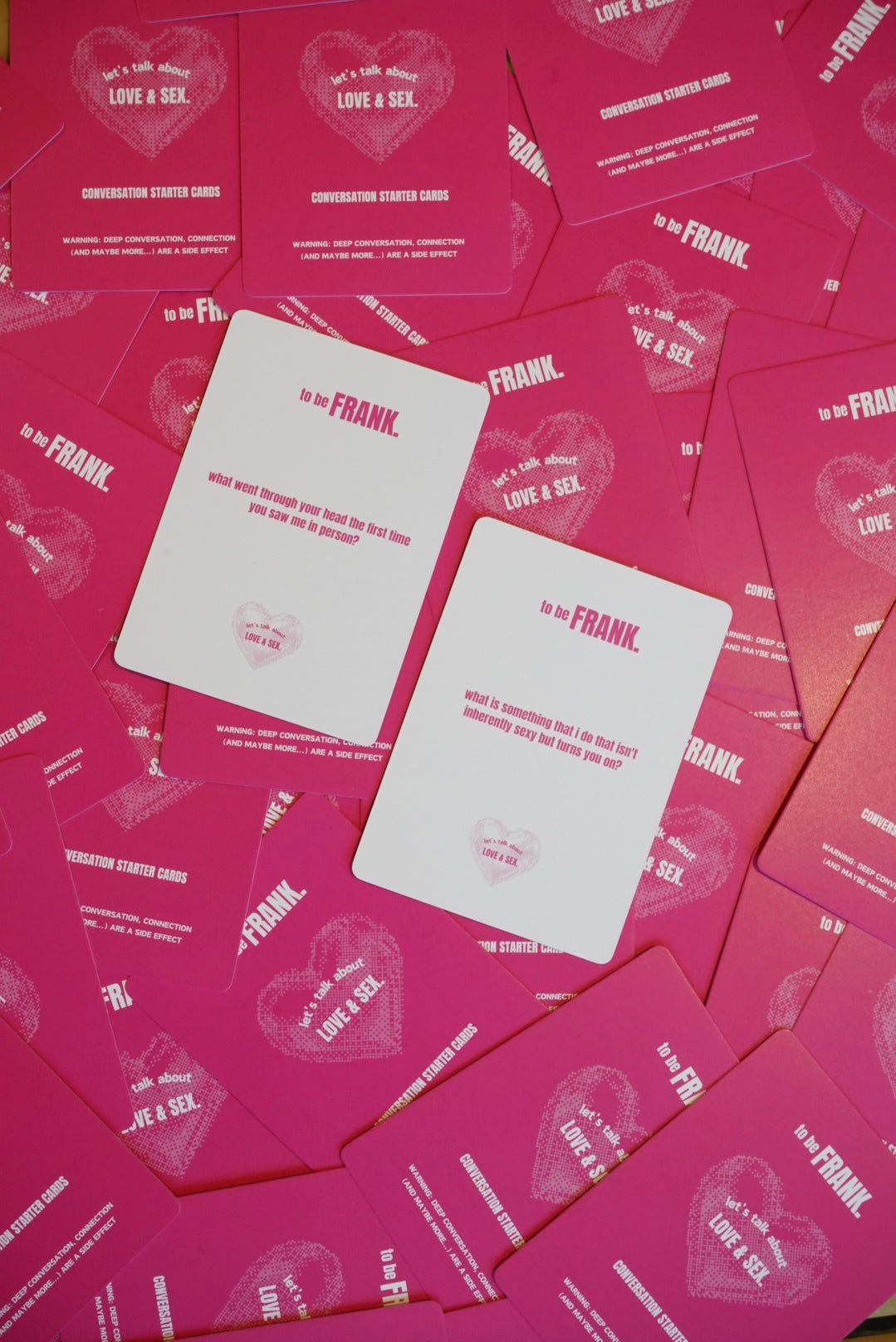 let's talk about love & sex... conversation starter cards